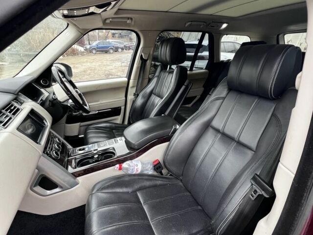 Красный Ленд Ровер Рендж Ровер, объемом двигателя 4.4 л и пробегом 69 тыс. км за 9500 $, фото 8 на Automoto.ua