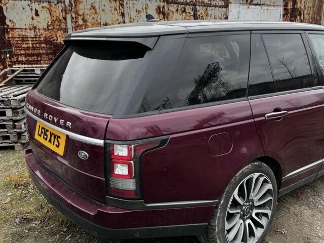 Красный Ленд Ровер Рендж Ровер, объемом двигателя 4.4 л и пробегом 69 тыс. км за 9500 $, фото 3 на Automoto.ua
