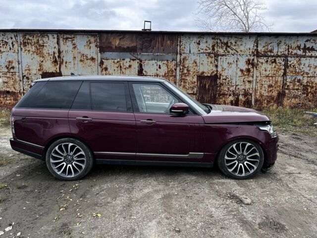 Красный Ленд Ровер Рендж Ровер, объемом двигателя 4.4 л и пробегом 69 тыс. км за 9500 $, фото 2 на Automoto.ua
