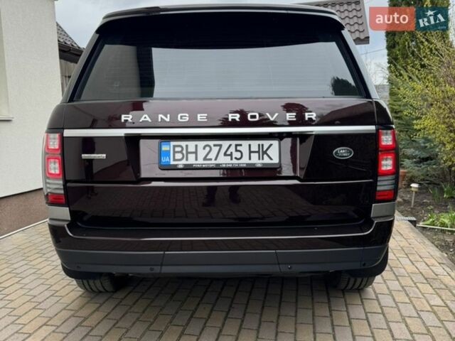 Червоний Ленд Ровер Рендж Ровер, об'ємом двигуна 4.37 л та пробігом 181 тис. км за 53000 $, фото 4 на Automoto.ua