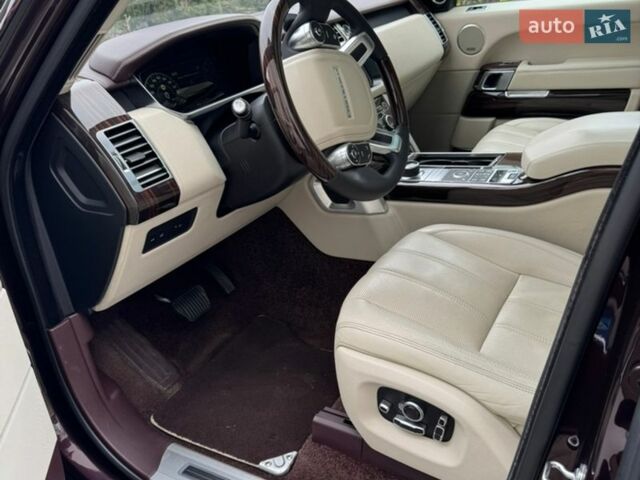 Червоний Ленд Ровер Рендж Ровер, об'ємом двигуна 4.37 л та пробігом 181 тис. км за 53000 $, фото 6 на Automoto.ua