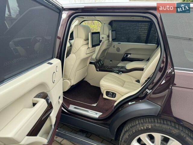 Червоний Ленд Ровер Рендж Ровер, об'ємом двигуна 4.37 л та пробігом 181 тис. км за 53000 $, фото 9 на Automoto.ua