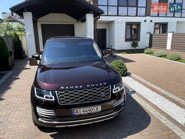 Красный Ленд Ровер Рендж Ровер, объемом двигателя 4.37 л и пробегом 109 тыс. км за 74900 $, фото 2 на Automoto.ua