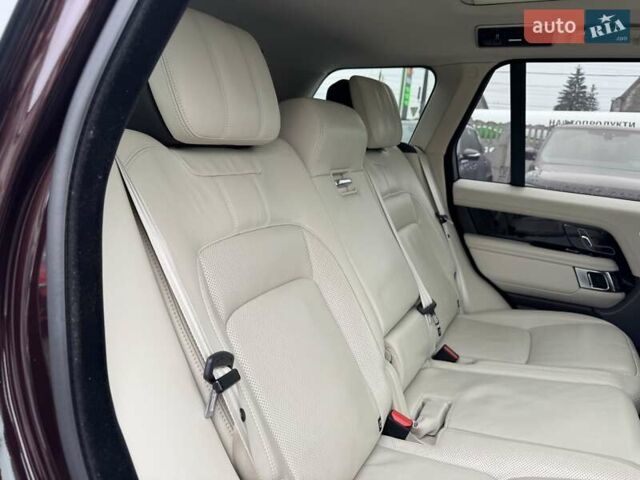 Красный Ленд Ровер Рендж Ровер, объемом двигателя 3 л и пробегом 139 тыс. км за 51900 $, фото 29 на Automoto.ua