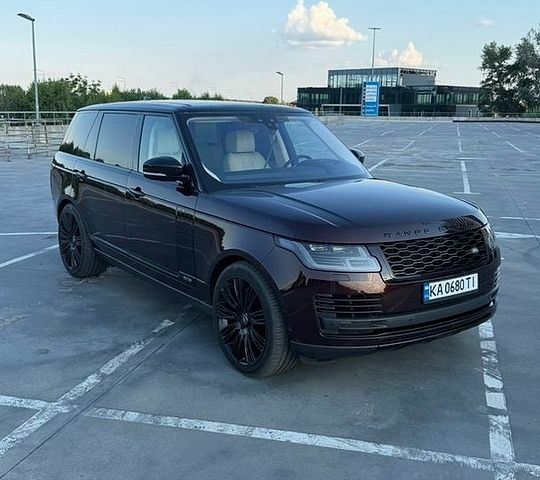 Красный Ленд Ровер Рендж Ровер, объемом двигателя 5 л и пробегом 180 тыс. км за 47000 $, фото 22 на Automoto.ua