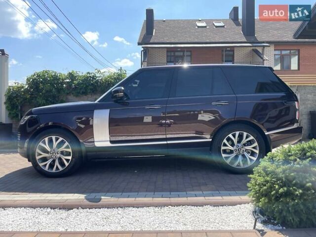 Красный Ленд Ровер Рендж Ровер, объемом двигателя 4.37 л и пробегом 109 тыс. км за 74900 $, фото 7 на Automoto.ua