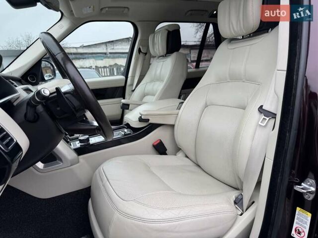 Красный Ленд Ровер Рендж Ровер, объемом двигателя 3 л и пробегом 139 тыс. км за 51900 $, фото 115 на Automoto.ua