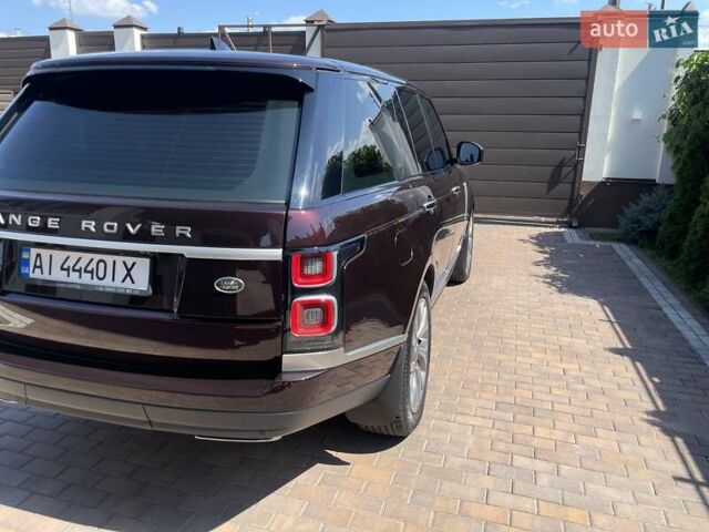 Красный Ленд Ровер Рендж Ровер, объемом двигателя 4.37 л и пробегом 109 тыс. км за 74900 $, фото 5 на Automoto.ua