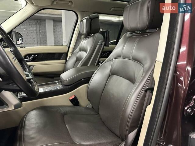 Красный Ленд Ровер Рендж Ровер, объемом двигателя 4.37 л и пробегом 37 тыс. км за 88500 $, фото 12 на Automoto.ua