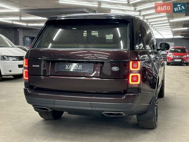 Красный Ленд Ровер Рендж Ровер, объемом двигателя 4.37 л и пробегом 37 тыс. км за 88500 $, фото 7 на Automoto.ua