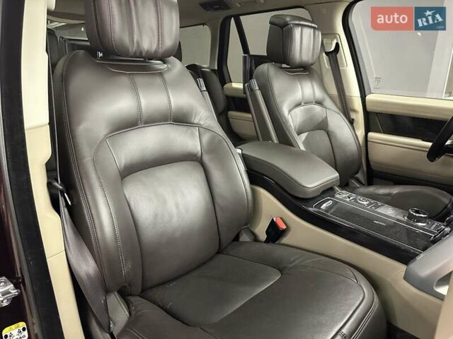 Красный Ленд Ровер Рендж Ровер, объемом двигателя 4.37 л и пробегом 37 тыс. км за 88500 $, фото 32 на Automoto.ua