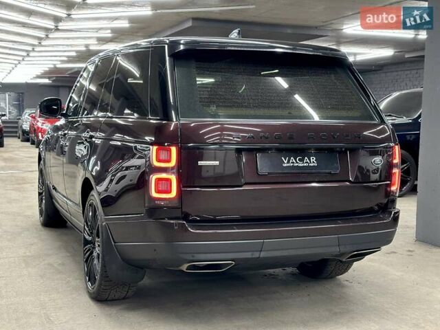 Красный Ленд Ровер Рендж Ровер, объемом двигателя 4.37 л и пробегом 37 тыс. км за 88500 $, фото 6 на Automoto.ua