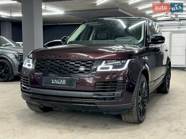 Красный Ленд Ровер Рендж Ровер, объемом двигателя 4.37 л и пробегом 37 тыс. км за 88500 $, фото 1 на Automoto.ua