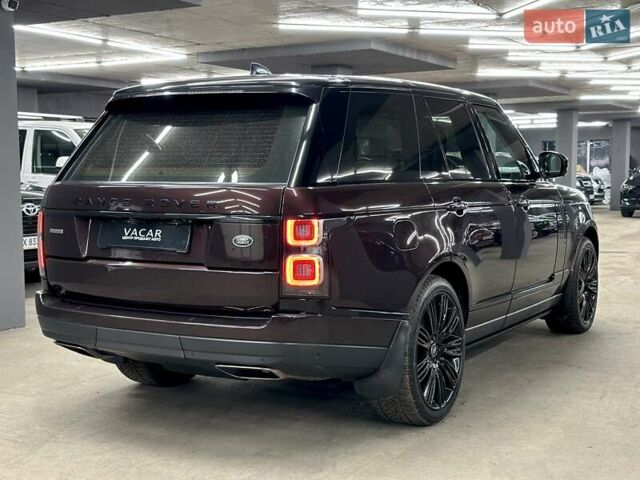 Красный Ленд Ровер Рендж Ровер, объемом двигателя 4.37 л и пробегом 37 тыс. км за 88500 $, фото 8 на Automoto.ua