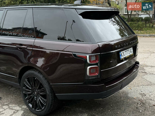 Ленд Ровер Рендж Ровер 2020 у Харкові на Automoto.ua Червоний Ленд Ровер Рендж Ровер, об'ємом двигуна 5 л та пробігом 25 тис. км за 125000 $, фото 8 на Automoto.ua