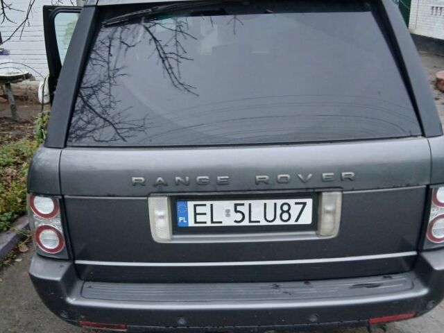 Сірий Ленд Ровер Рендж Ровер, об'ємом двигуна 3 л та пробігом 329 тис. км за 7334 $, фото 4 на Automoto.ua