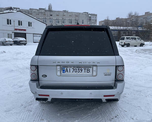 Серый Ленд Ровер Рендж Ровер, объемом двигателя 4.2 л и пробегом 222 тыс. км за 11000 $, фото 6 на Automoto.ua