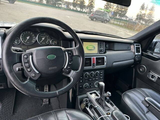 Серый Ленд Ровер Рендж Ровер, объемом двигателя 4.2 л и пробегом 188 тыс. км за 10500 $, фото 15 на Automoto.ua