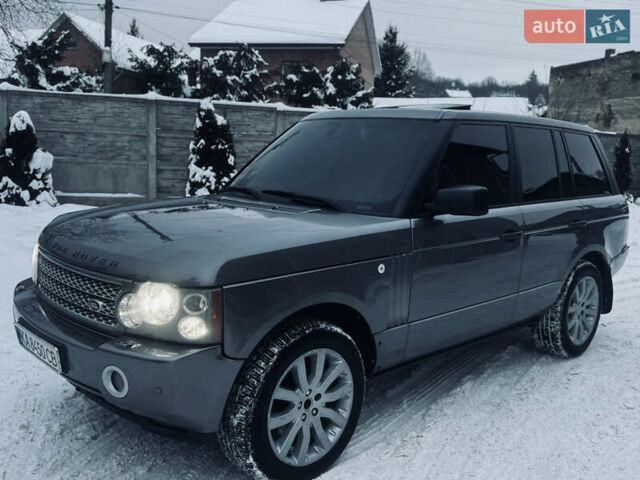 Серый Ленд Ровер Рендж Ровер, объемом двигателя 3.6 л и пробегом 320 тыс. км за 11000 $, фото 3 на Automoto.ua