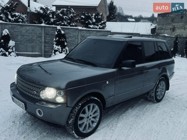 Серый Ленд Ровер Рендж Ровер, объемом двигателя 3.6 л и пробегом 320 тыс. км за 11000 $, фото 6 на Automoto.ua