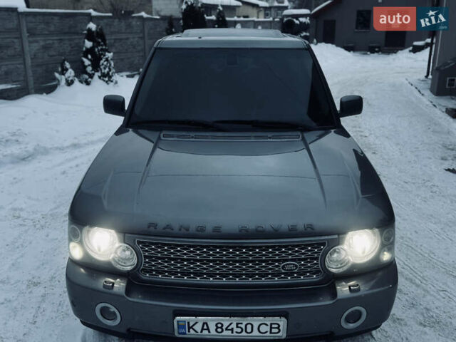 Серый Ленд Ровер Рендж Ровер, объемом двигателя 3.6 л и пробегом 320 тыс. км за 12500 $, фото 9 на Automoto.ua