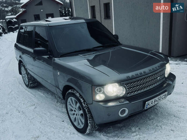 Серый Ленд Ровер Рендж Ровер, объемом двигателя 3.6 л и пробегом 320 тыс. км за 11000 $, фото 5 на Automoto.ua