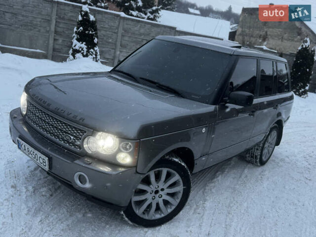 Серый Ленд Ровер Рендж Ровер, объемом двигателя 3.6 л и пробегом 320 тыс. км за 12500 $, фото 2 на Automoto.ua
