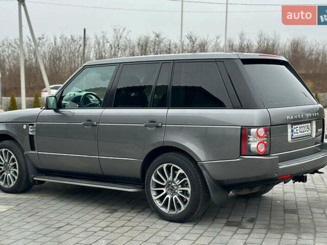 Серый Ленд Ровер Рендж Ровер, объемом двигателя 3.63 л и пробегом 185 тыс. км за 19800 $, фото 12 на Automoto.ua
