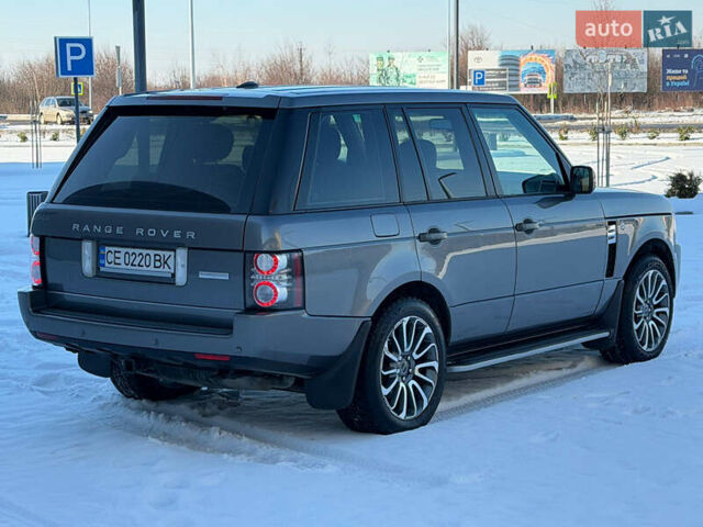 Серый Ленд Ровер Рендж Ровер, объемом двигателя 3.63 л и пробегом 197 тыс. км за 15999 $, фото 3 на Automoto.ua