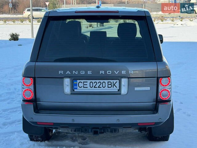 Серый Ленд Ровер Рендж Ровер, объемом двигателя 3.63 л и пробегом 197 тыс. км за 15999 $, фото 4 на Automoto.ua
