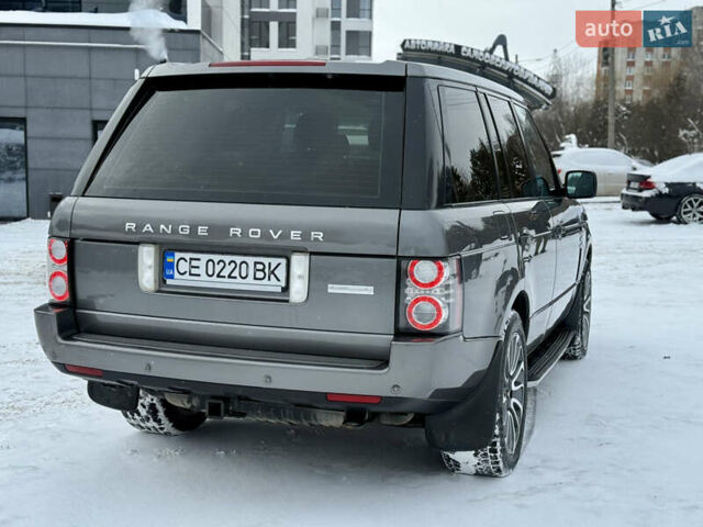 Сірий Ленд Ровер Рендж Ровер, об'ємом двигуна 3.63 л та пробігом 197 тис. км за 14800 $, фото 13 на Automoto.ua