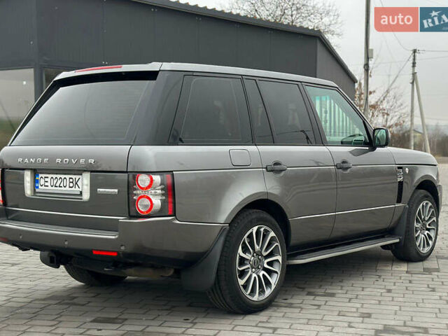 Серый Ленд Ровер Рендж Ровер, объемом двигателя 3.63 л и пробегом 185 тыс. км за 19800 $, фото 8 на Automoto.ua