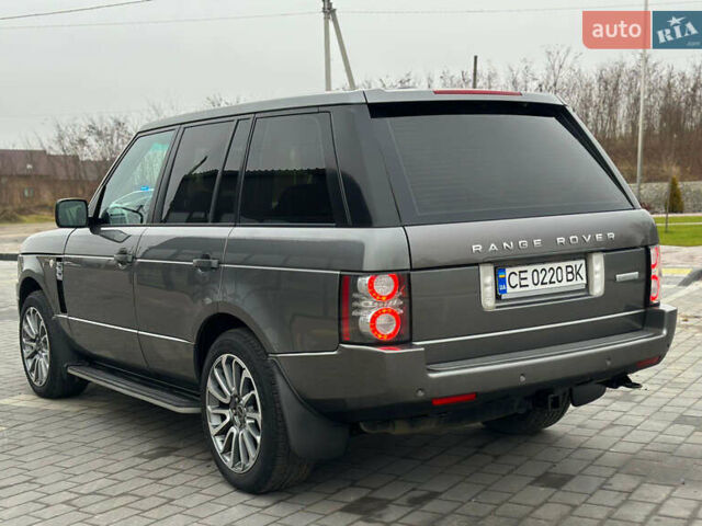 Серый Ленд Ровер Рендж Ровер, объемом двигателя 3.63 л и пробегом 185 тыс. км за 19800 $, фото 11 на Automoto.ua