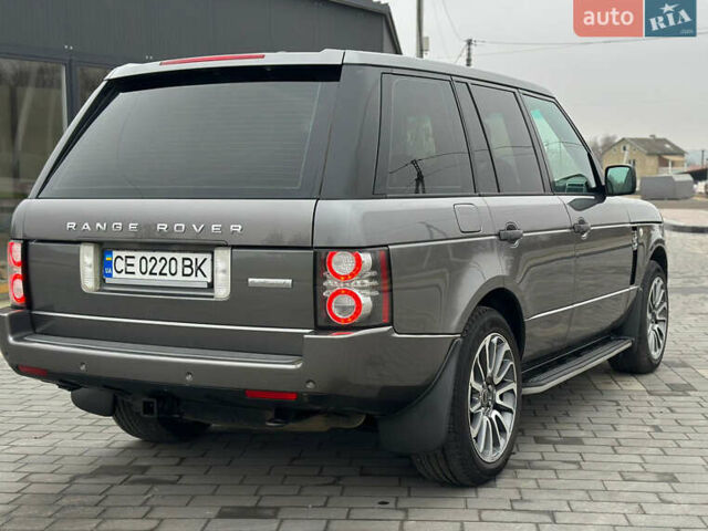 Серый Ленд Ровер Рендж Ровер, объемом двигателя 3.63 л и пробегом 185 тыс. км за 19800 $, фото 9 на Automoto.ua