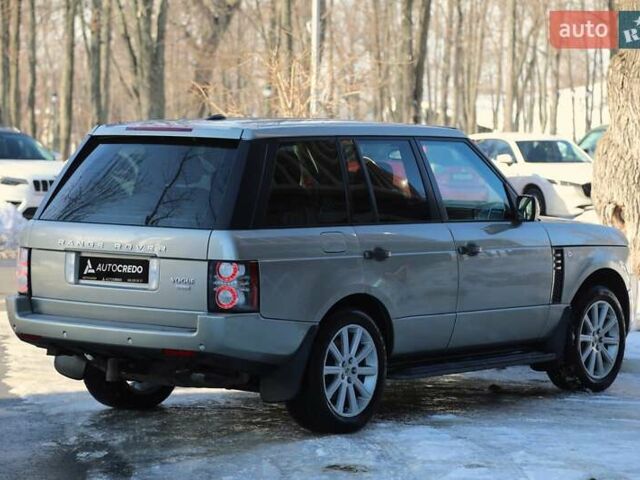 Серый Ленд Ровер Рендж Ровер, объемом двигателя 4.37 л и пробегом 252 тыс. км за 21500 $, фото 5 на Automoto.ua