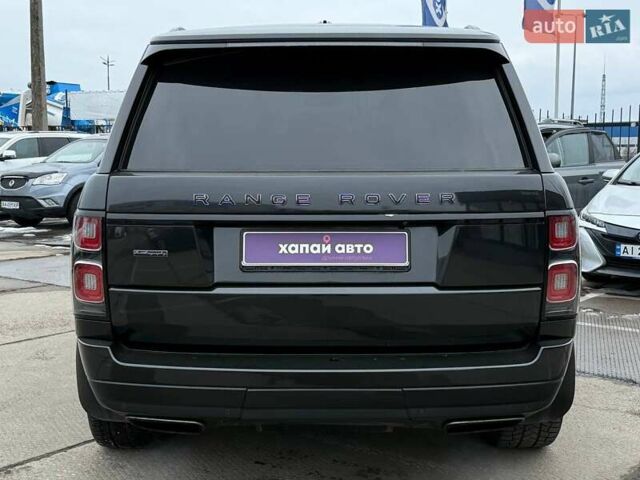 Серый Ленд Ровер Рендж Ровер, объемом двигателя 4.37 л и пробегом 207 тыс. км за 35000 $, фото 4 на Automoto.ua