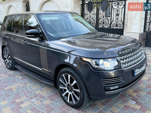 Серый Ленд Ровер Рендж Ровер, объемом двигателя 4.37 л и пробегом 179 тыс. км за 31900 $, фото 1 на Automoto.ua