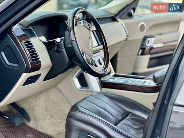 Серый Ленд Ровер Рендж Ровер, объемом двигателя 4.37 л и пробегом 100 тыс. км за 42000 $, фото 32 на Automoto.ua