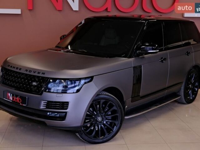 Сірий Ленд Ровер Рендж Ровер, об'ємом двигуна 4.37 л та пробігом 227 тис. км за 31900 $, фото 8 на Automoto.ua
