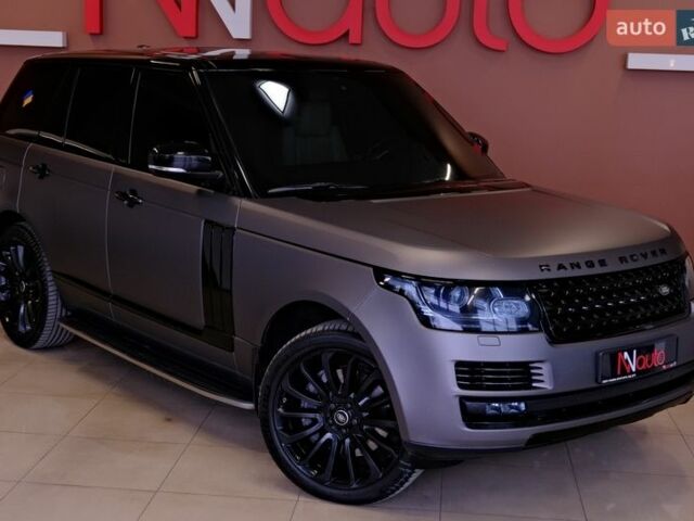 Сірий Ленд Ровер Рендж Ровер, об'ємом двигуна 4.37 л та пробігом 227 тис. км за 31900 $, фото 4 на Automoto.ua