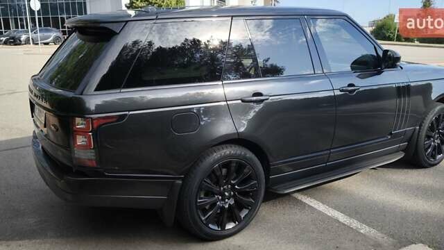 Серый Ленд Ровер Рендж Ровер, объемом двигателя 4.37 л и пробегом 136 тыс. км за 43999 $, фото 26 на Automoto.ua