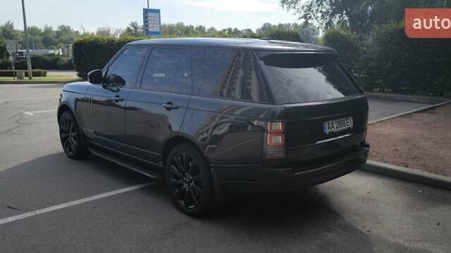 Серый Ленд Ровер Рендж Ровер, объемом двигателя 4.37 л и пробегом 136 тыс. км за 43999 $, фото 2 на Automoto.ua