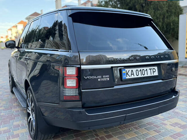 Серый Ленд Ровер Рендж Ровер, объемом двигателя 4.37 л и пробегом 179 тыс. км за 31900 $, фото 11 на Automoto.ua