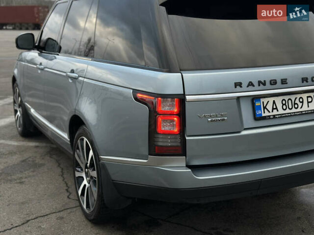 Сірий Ленд Ровер Рендж Ровер, об'ємом двигуна 4.37 л та пробігом 190 тис. км за 29500 $, фото 9 на Automoto.ua
