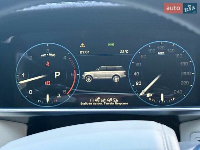 Серый Ленд Ровер Рендж Ровер, объемом двигателя 4.37 л и пробегом 210 тыс. км за 41499 $, фото 33 на Automoto.ua