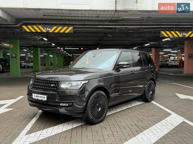 Серый Ленд Ровер Рендж Ровер, объемом двигателя 4.37 л и пробегом 271 тыс. км за 29990 $, фото 3 на Automoto.ua