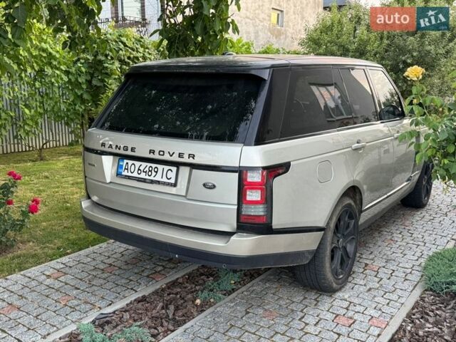Сірий Ленд Ровер Рендж Ровер, об'ємом двигуна 5 л та пробігом 236 тис. км за 14500 $, фото 3 на Automoto.ua