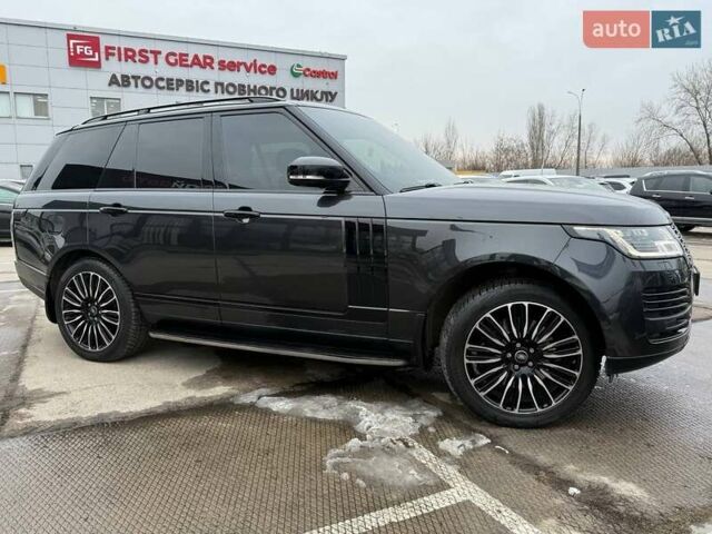Серый Ленд Ровер Рендж Ровер, объемом двигателя 4.37 л и пробегом 207 тыс. км за 35000 $, фото 2 на Automoto.ua