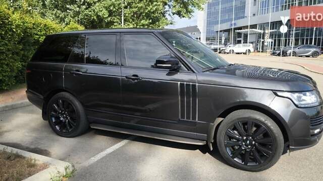 Серый Ленд Ровер Рендж Ровер, объемом двигателя 4.37 л и пробегом 136 тыс. км за 43999 $, фото 11 на Automoto.ua