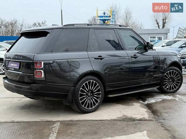 Серый Ленд Ровер Рендж Ровер, объемом двигателя 4.37 л и пробегом 207 тыс. км за 35000 $, фото 5 на Automoto.ua